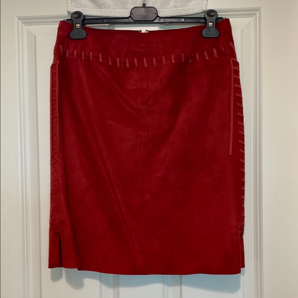 Kenneth Cole suede skirt